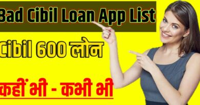 Bad cibil loan app list
