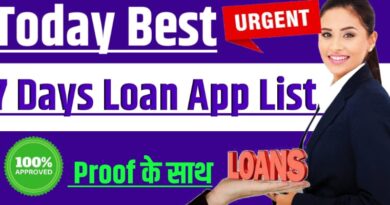 7 Days Loan App List